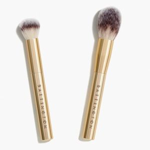 NWT $90 Battington Powder & Contour 2 Brush Set